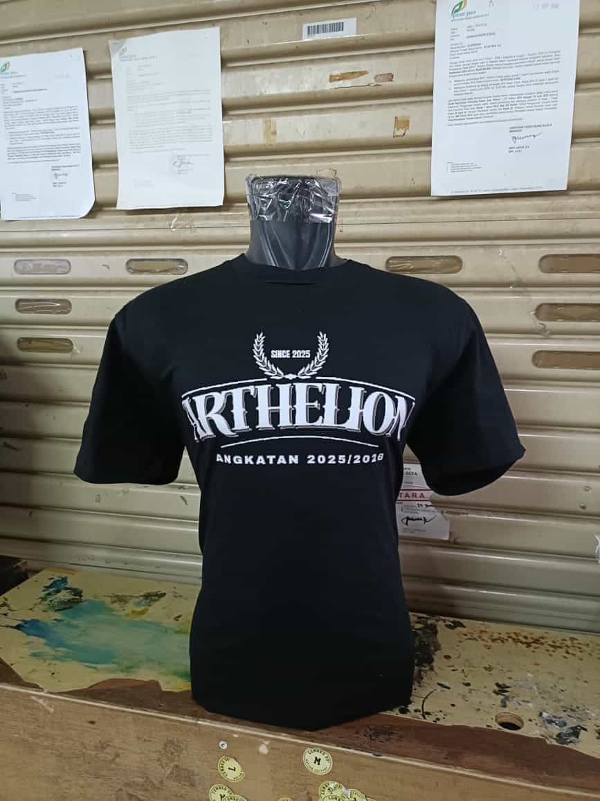 Kaos Polos Arthelion - Hasil Produksi Termik Outdoor Bandung